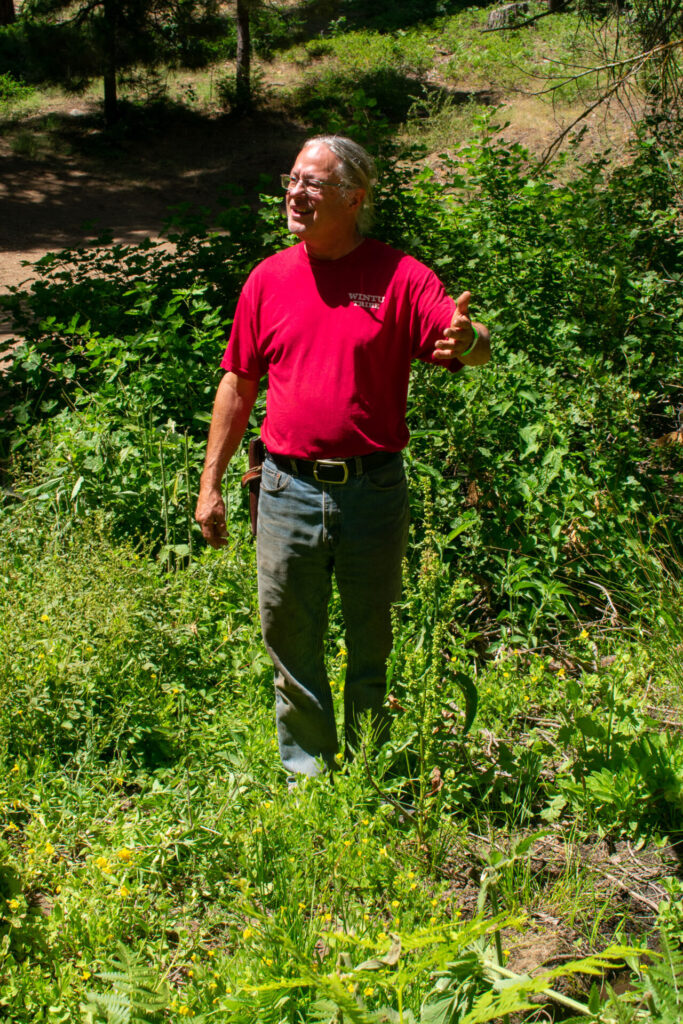 Ted on Plant Walk